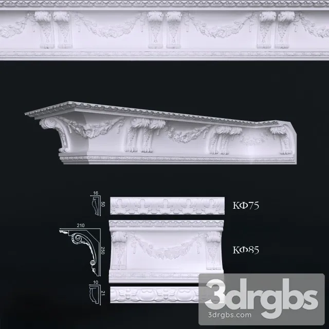 Ceiling Cornices 3D Model Download Ceiling Cornices 3D Model Download
