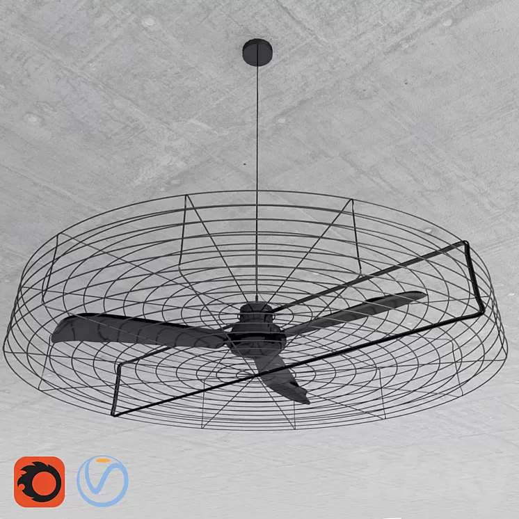Ceiling Fan 3D Model