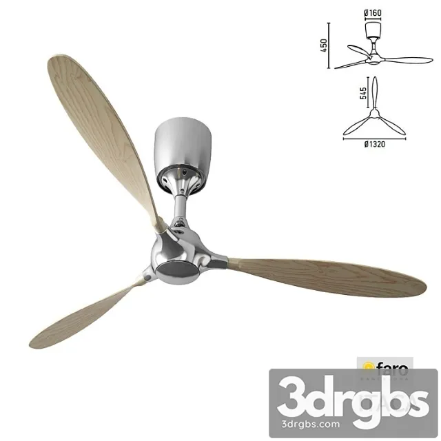 Ceiling Fan Faro Itaca 3D Model Download