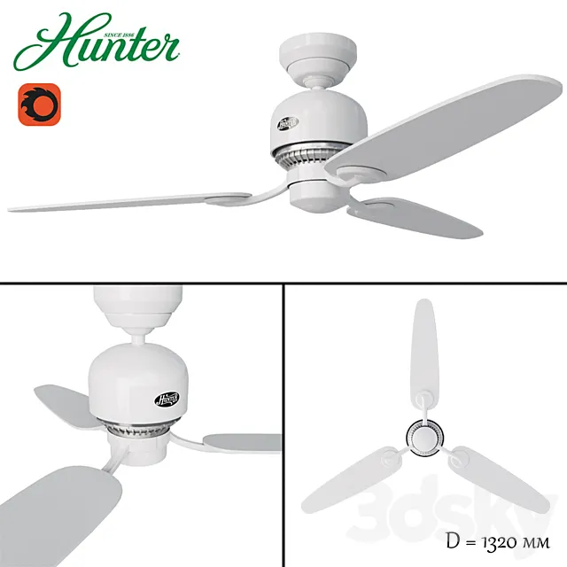 Ceiling Fan Hunter Soho 24277EU Free Download