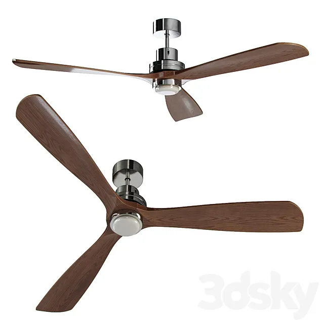 Ceiling Fan LANTAU-G LED 3D Model Ceiling Fan LANTAU-G LED 3D Model
