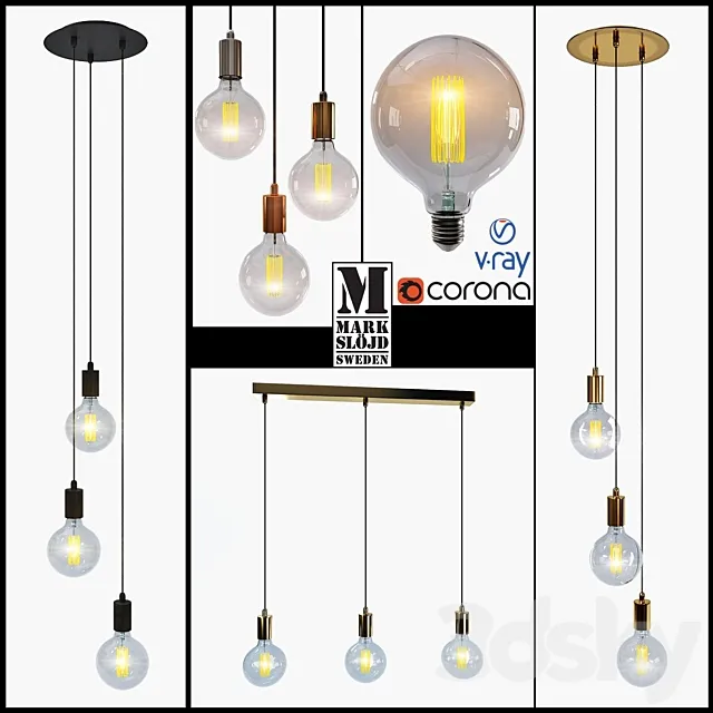 Ceiling fixtures. model SKY. from the company Markslojd. Sweden. 3DModel Ceiling fixtures. model SKY. from the company Markslojd. Sweden. 3DModel