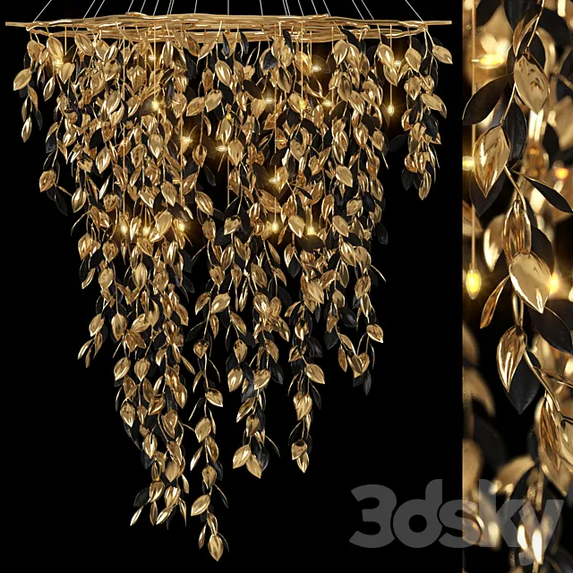 Ceiling Lamp Design by Zagg 3D Model