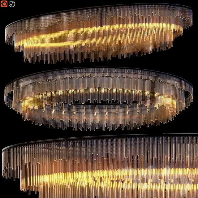 Ceiling Lamp Design by Zagg 3D Model
