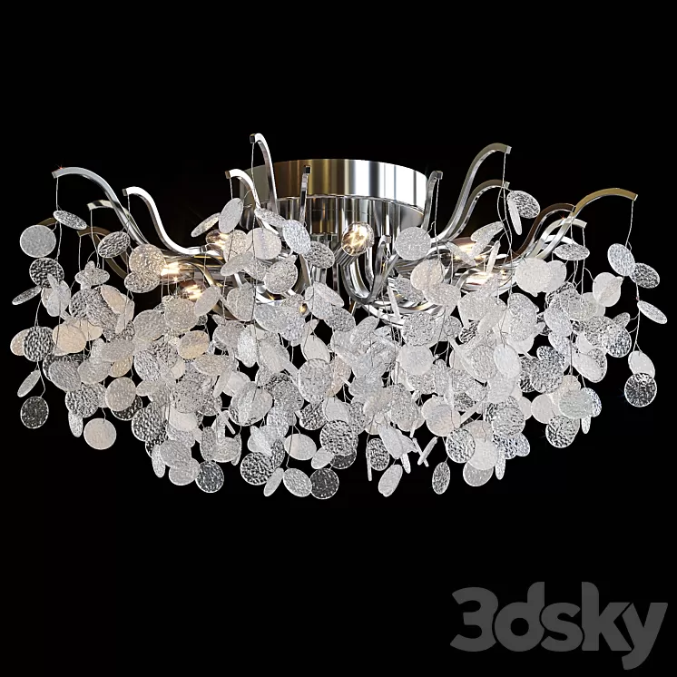Ceiling lamp Divinare Spumante 7288\/26 PL-8 3D Model Free Download