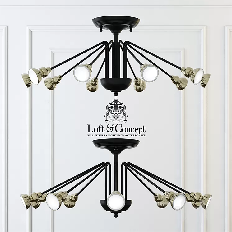 Ceiling lamp falertica top 10 3D Model Ceiling lamp falertica top 10 3D Model