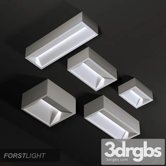 Ceiling lamp forstlight chess 6 3D Model Download