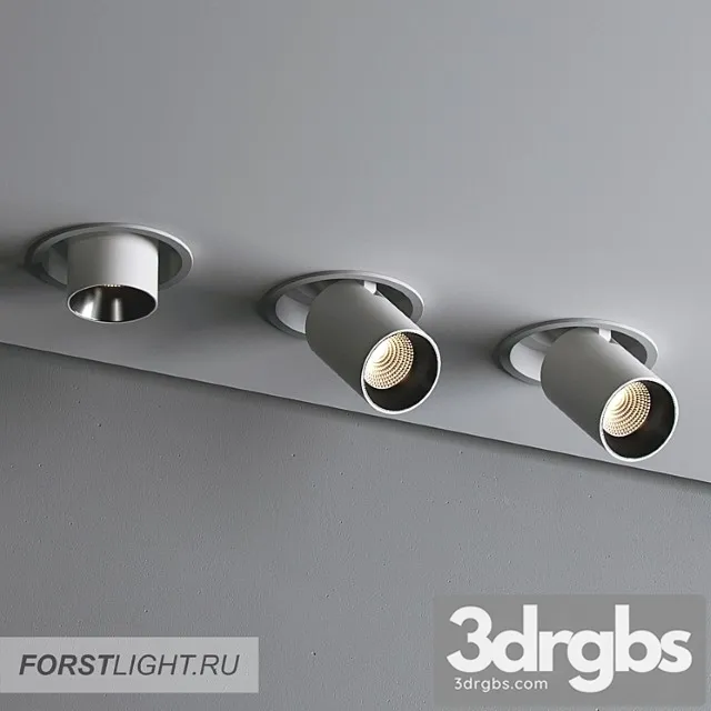 Ceiling lamp forstlight cross 12 3D Model Download