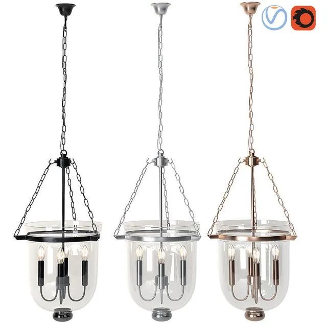Ceiling Lamp Houzz 14 3D Model