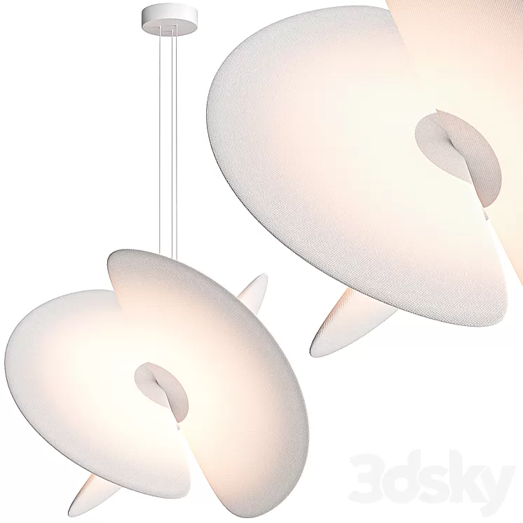 Ceiling lamp LEVANTE L LUCEPLAN 3D Model Ceiling lamp LEVANTE L LUCEPLAN 3D Model