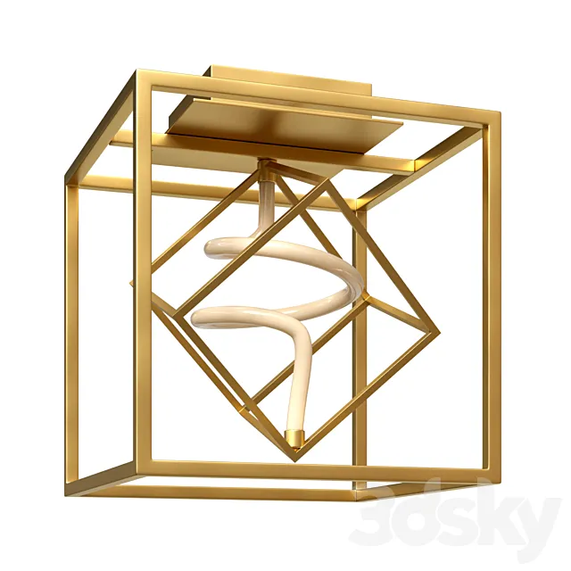 Ceiling lamp Membrane by maytoni 3D Model