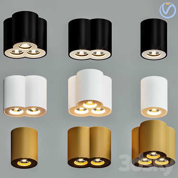 Ceiling Lamps CENTRSVET 31 3D Model