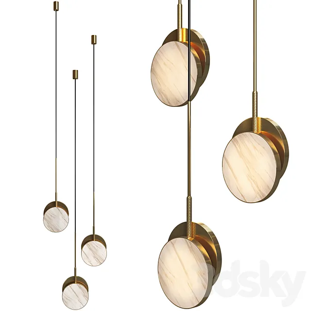 Ceiling lamps FRATO Dinant 3D Model
