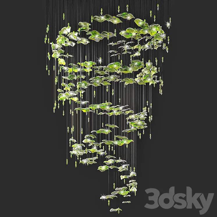 ceiling light 108 3D Model Free Download