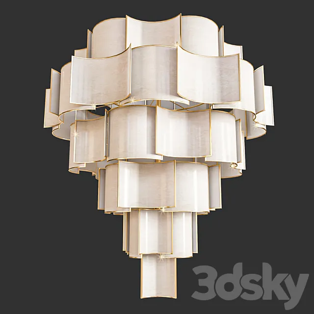 ceiling light 116 3D Model