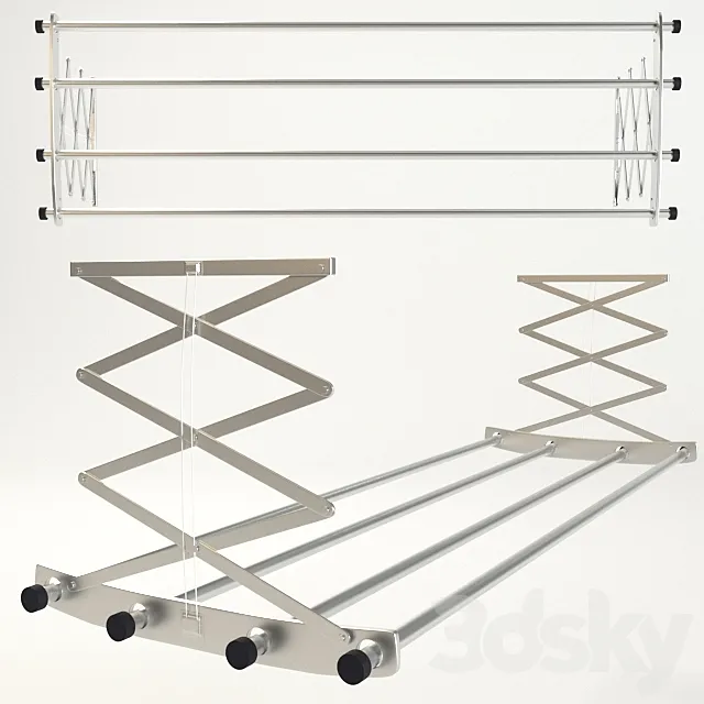 Ceiling light for clothes 3DModel