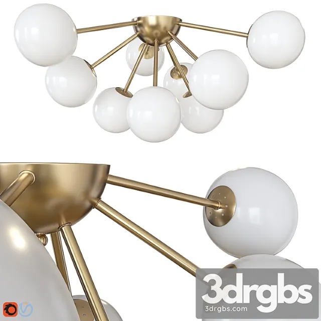 Ceiling Light Freya Alexis 3D Model Download
