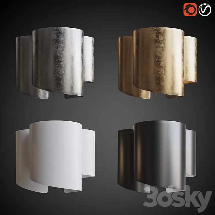 Ceiling light PITTORE_3 plafond 3D Model