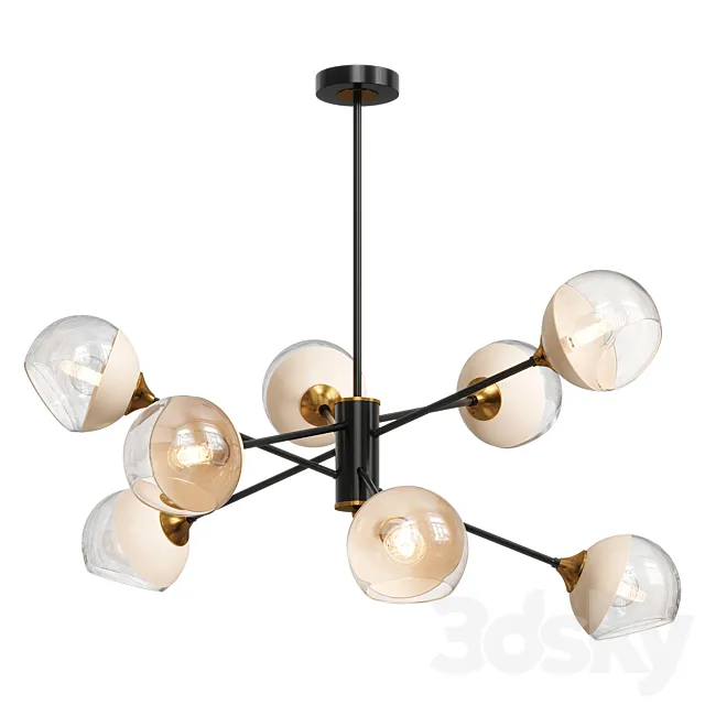 Ceiling lighting Chandelier by Mdsvet 3D Model