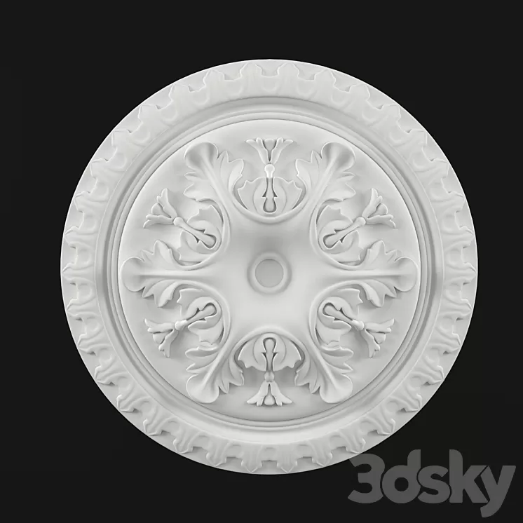 Ceiling outlet 3D Model Ceiling outlet 3D Model