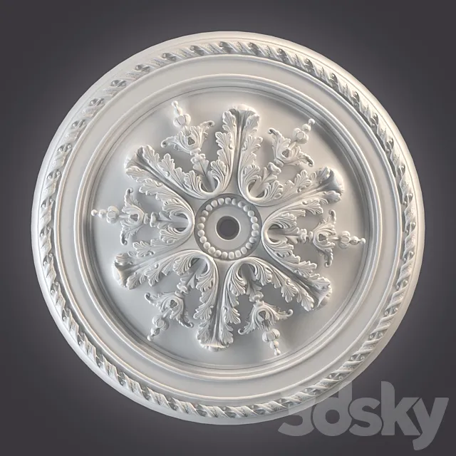 Ceiling outlet 3D Model Ceiling outlet 3D Model