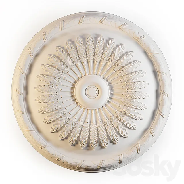 Ceiling rose Perfect B3062 3DModel Ceiling rose Perfect B3062 3DModel