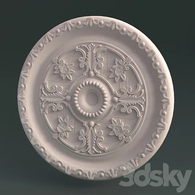 Ceiling rosette 3D Model
