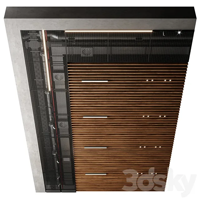 Ceiling SAS International 2 3DModel Ceiling SAS International 2 3DModel