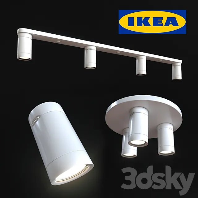 Ceiling spotter IKEA NIMONA 3DModel
