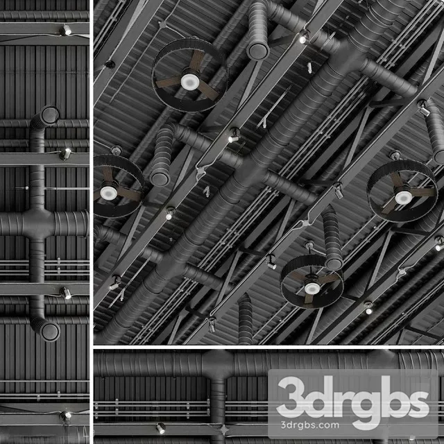 Ceiling Ventilation 2 3D Model Download Ceiling Ventilation 2 3D Model Download