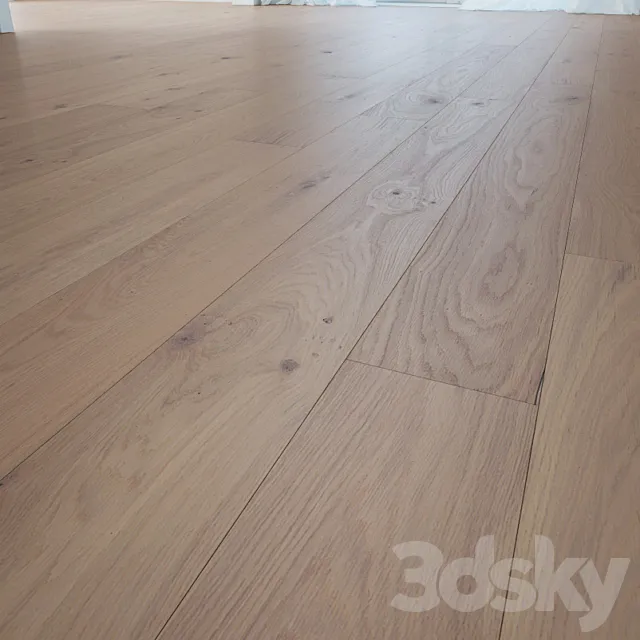 Ceilon Wooden Oak Floor 3D Model