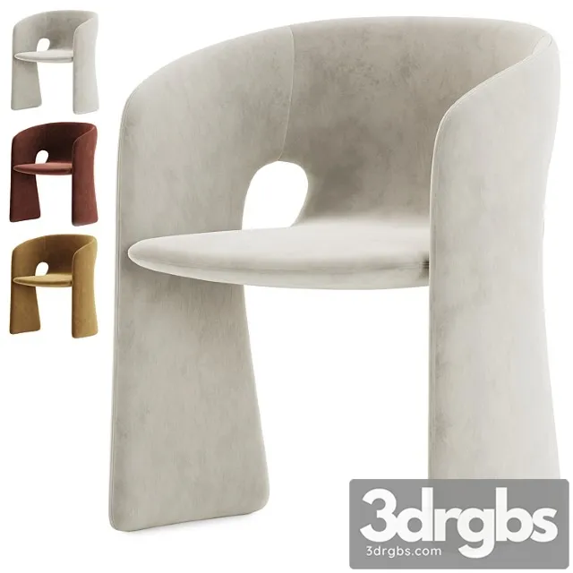 Celeste Dining Chair Roche Bobois 4 3D Model Download