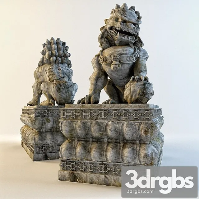 Celestial Lion 3D Model Download