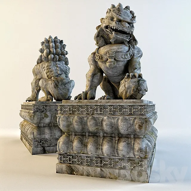 Celestial lion 3D Model