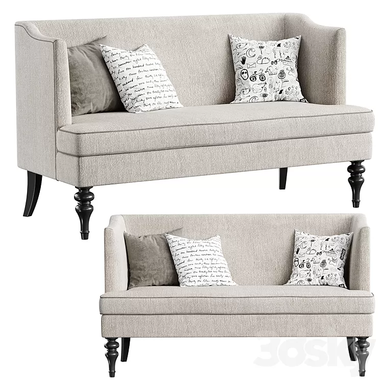 Cell Konyshev sofa 3D Model Cell Konyshev sofa 3D Model