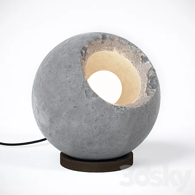 Cement droplight 3D Model