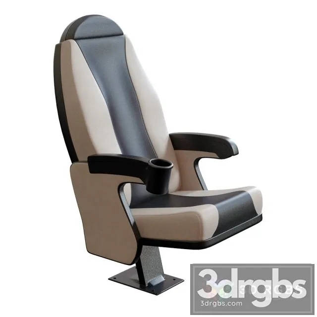 Cenema Armchair 3D Model Download Cenema Armchair 3D Model Download