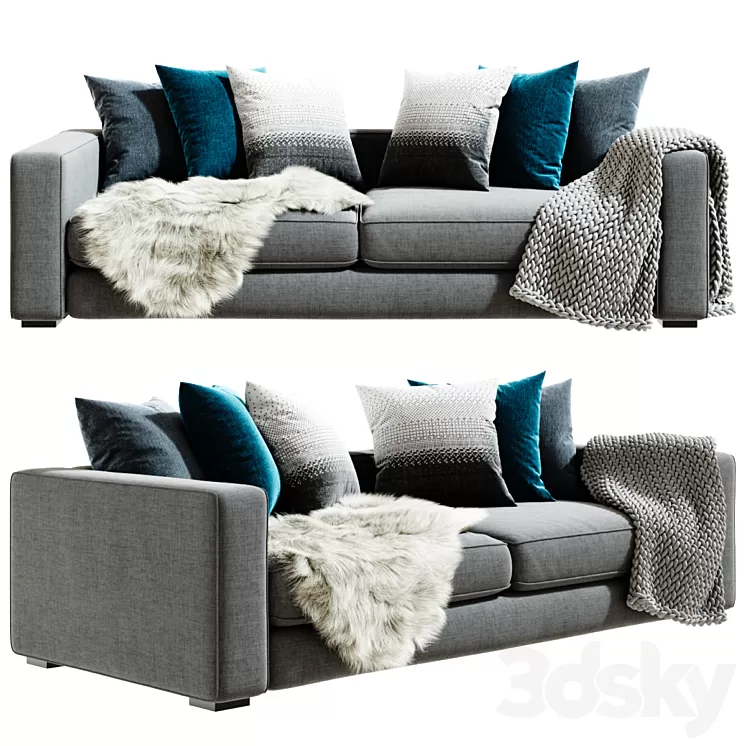 Cenova Sofa by BoConcept 3D Model Cenova Sofa by BoConcept 3D Model