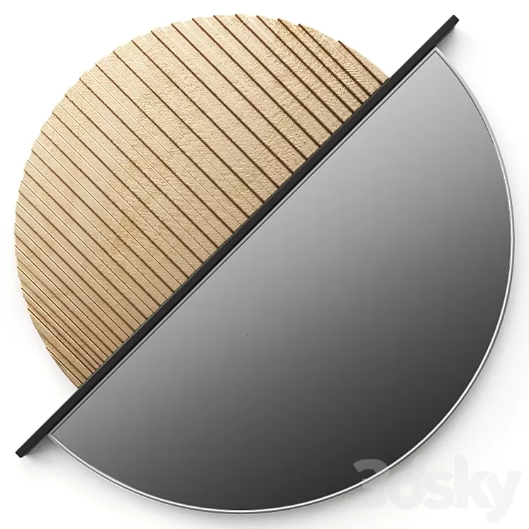 CENTRIC Mirror by ANA ROQUE INTERIORS 3D Model CENTRIC Mirror by ANA ROQUE INTERIORS 3D Model
