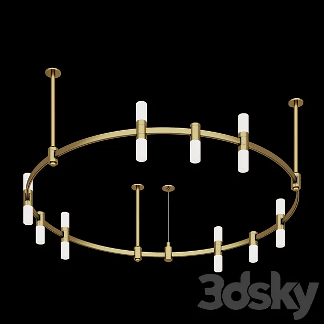 Centrsvet AUROOM ROUND. Vol_05 – TUBE 3D Model