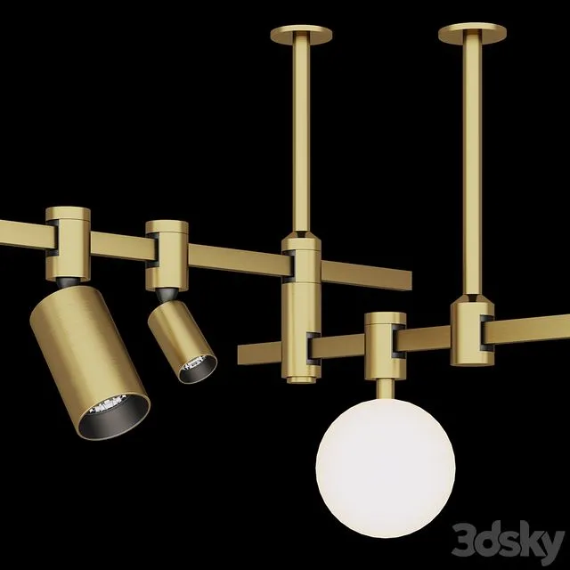 Centrsvet AUROOM Set_01 3D Model