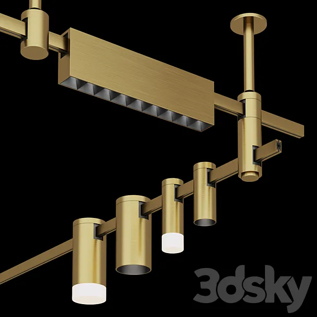 Centrsvet AUROOM Set_02 3D Model