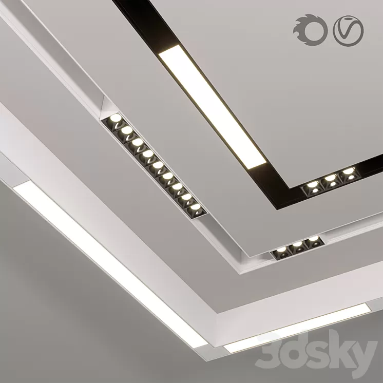 Centrsvet Infinity Line Spot 3D Model Centrsvet Infinity Line Spot 3D Model