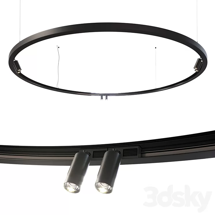 Centrsvet INFINITY MODULE 1400 B 3D Model Centrsvet INFINITY MODULE 1400 B 3D Model