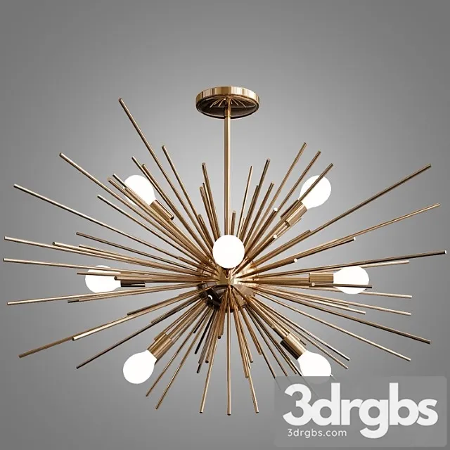 Century Ceiling Lights Arteriors 3D Model Download