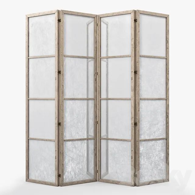 Century Furniture North End Room Divider 3DModel Century Furniture North End Room Divider 3DModel