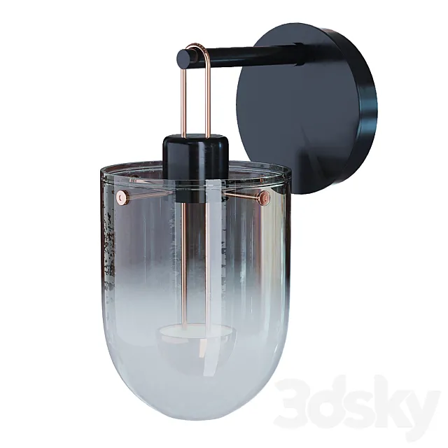 Century LED Wall Sconce 3DModel Century LED Wall Sconce 3DModel