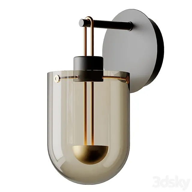 Century LED Wall Sconce By PageOne Lighting 3D Model Century LED Wall Sconce By PageOne Lighting 3D Model