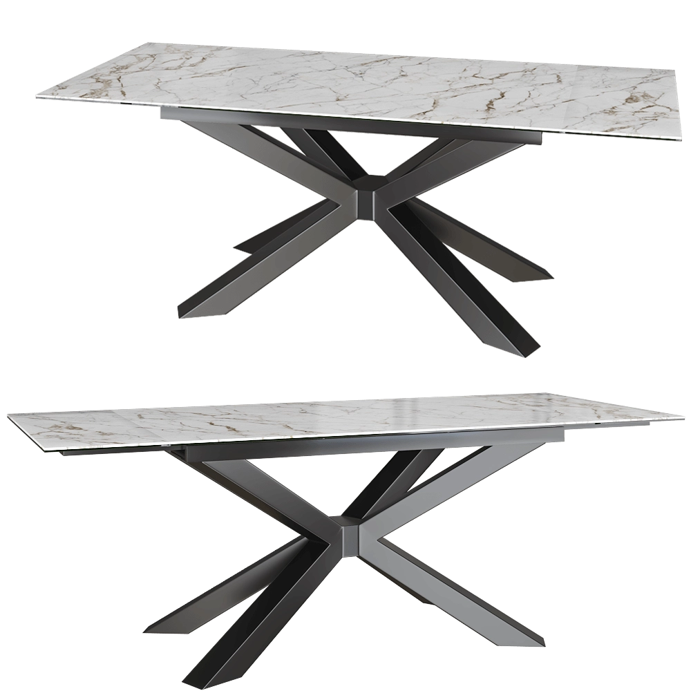 CERAGLASS – Dining table CGP-000_J 3D Model CERAGLASS – Dining table CGP-000_J 3D Model