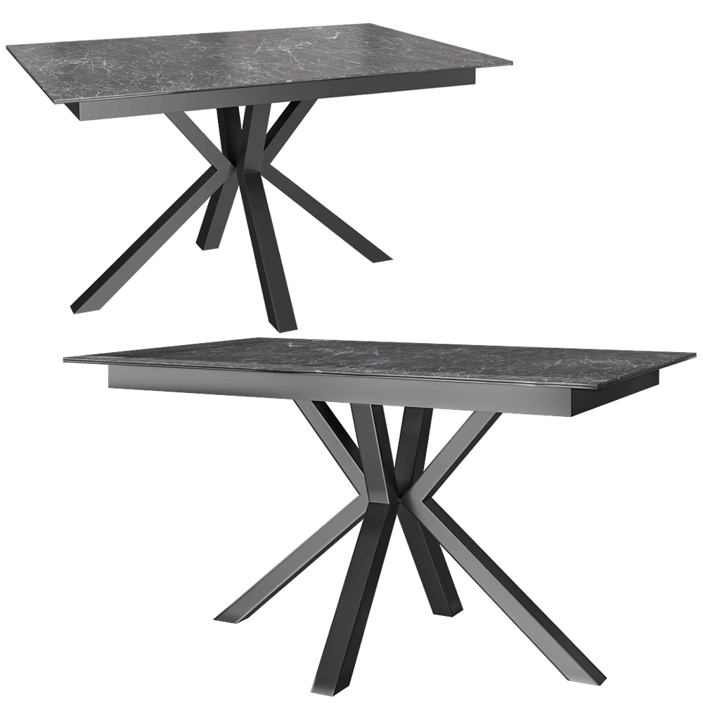 CERAGLASS – Dining table CGP-000_W 3D Model